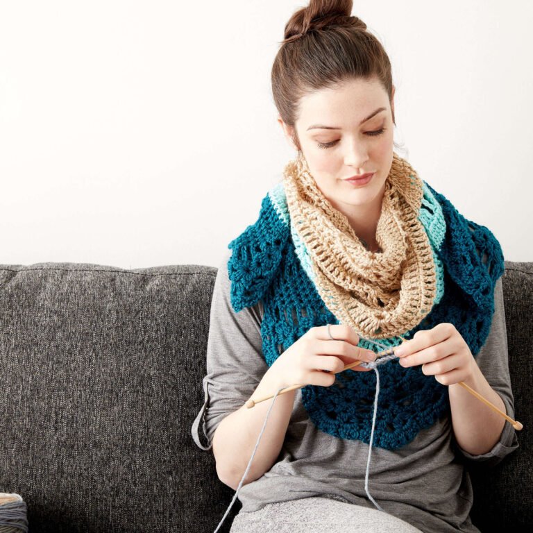 Coral Shawl in Crochet FREE PATTERN