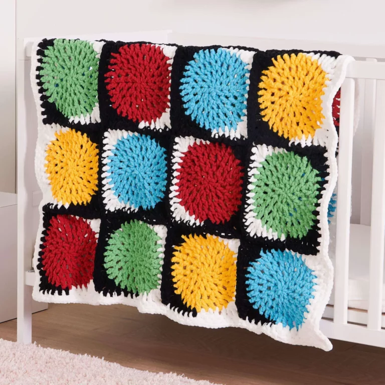 Crochet Twister Challenge Blanket FREE PATTERN