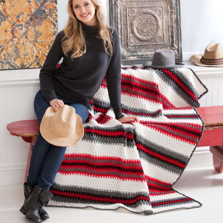 Crochet Autumn Blanket FREE PATTERN