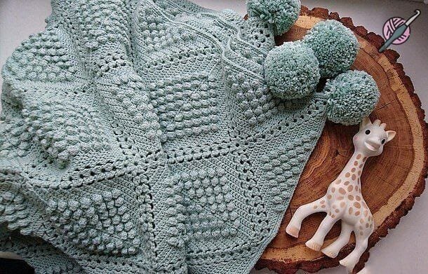 FREE PATTERN Crochet Baby Blanket