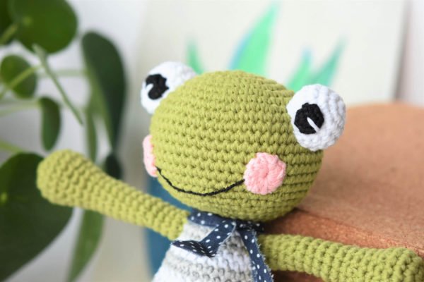 Felix Frog Amigurumi Toy FREE PATTERN