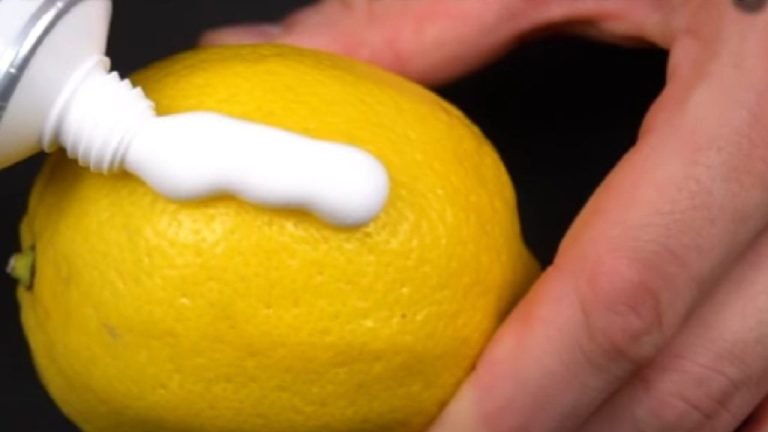 Putting toothpaste on lemon will save you a lot of money | Grandma’s trick still works