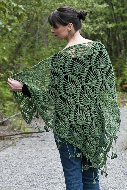 Crochet High Alpine Shawl FREE PATTERN